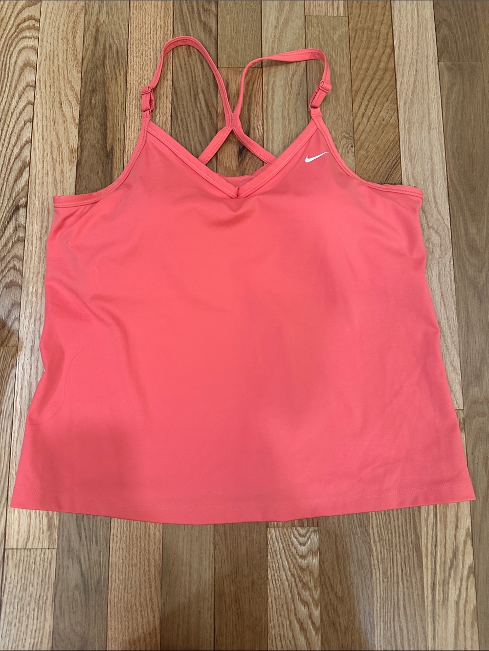 Nike Dri Fit Indy Sports Bra in Coral- Size XL NWOT
